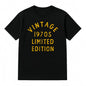 Vintage 1970s Limited Edition T-Shirt Fun Cool 1970s Theme Classic Women's Tee Cotton Loose Fit Unisex Graphic Tee