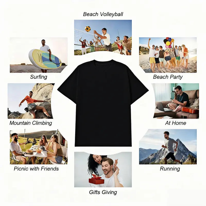 Men's T-Shirts Oversized Cotton Korean Fashion Graphic Y2k Tops Streetwear Short Sleeve Tees Harajuku Aesthetic Clothing