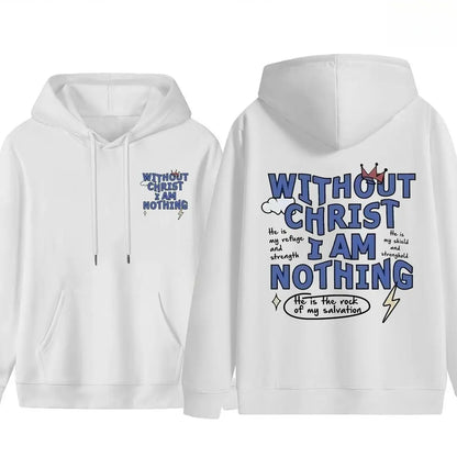 Men's Boxy Fit Round Neck T-shirt Christian Faith Letter Print Casual Streetwear Short Sleeve White Top for Daily Wear All Seasons  Crewneck Tshirt funny graphic tee funny t shirt christian clothing