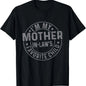 Funny Moms Favorite Son Daughter I'm Mom's Favorite T-Shirt Golf Gift T-Shirt For Men and Women
